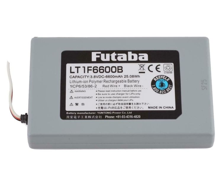 FUTABA LIPO LT1F6600B 32MZ遙控器專用原廠電池 