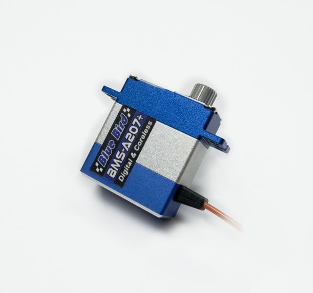 BLUE BIRD 青鳥科技 BMS-207A 高壓高扭力 8.4v / 10.3Kgs 小型伺服機 適用1.6M ~ 1.8M 噴射、導風扇、像真機、58” 3D 飛機 台灣製品 