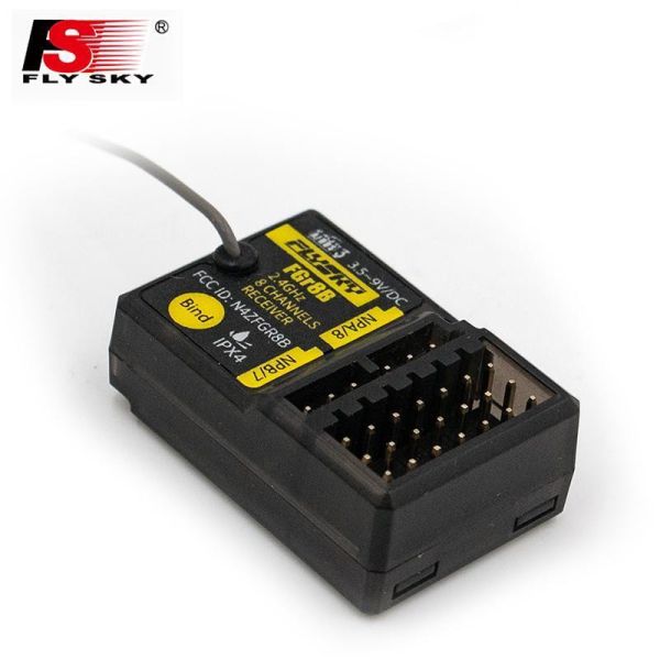 FlySky FGr8B 2.4G ADFHS3 雙向車用增強型接收機 支援感應器 