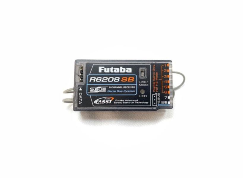 Futaba R6208SB 最穩定的2.4G Fasst接收機 台灣公司貨 NCC 認證 台灣製造 