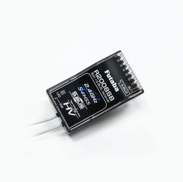 FUTABA R2008SB 2.4G S-FHSS HV 高壓接收機 適合近距離飛行使用 