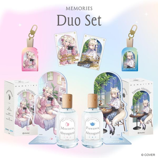 MEMORIES Special Duo Set - Fuwawa Abyssgard & Mococo Abyssgard Fuwawa Abyssgard,Mococo Abyssgard,MEMORIES Fragrance Mist,Special Duo Set