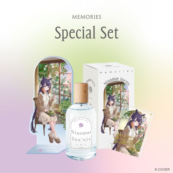 【SPcollect】MEMORIES Fragrance Mist - Ninomae Ina'nis Ninomae Ina'nis,一伊那尓栖,MEMORIES Fragrance Mist