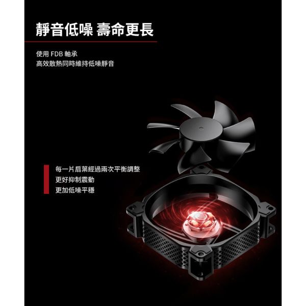 Jonsbo HX7280 雙塔3扇CPU散熱器 TDP:280W 6年保(塔王/暴力熊散熱膏/7導管/高度160mm) 