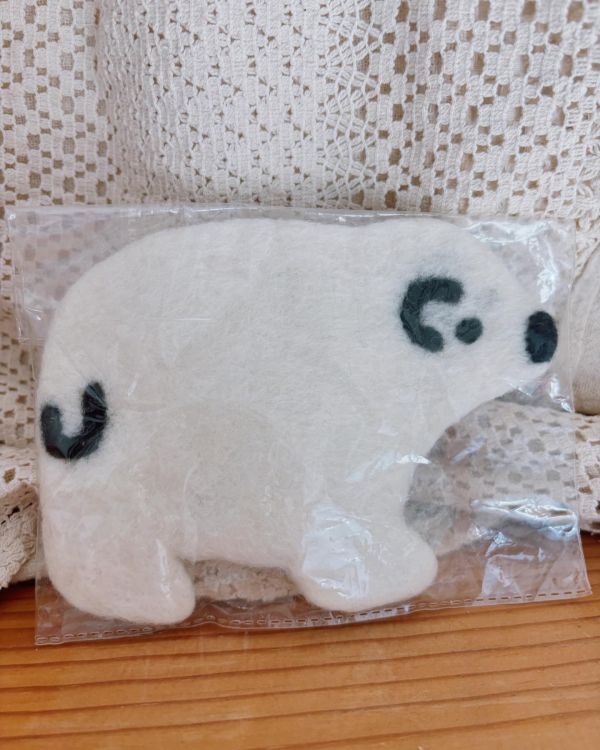*特價* 尼泊爾手工北極熊杯墊 