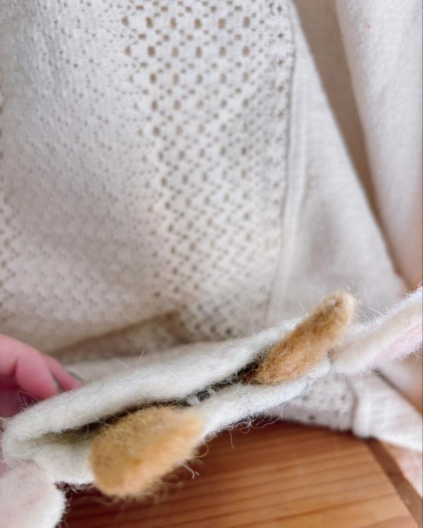 *特價* 尼泊爾手工羊毛氈乳牛小袋 