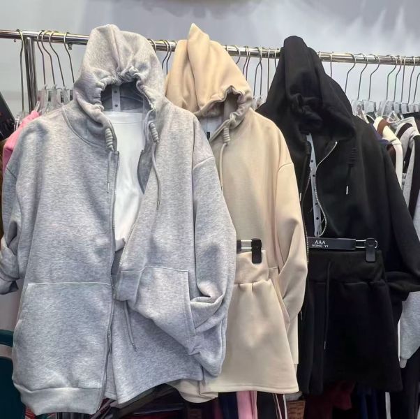 衛衣連帽外套+短褲SET 