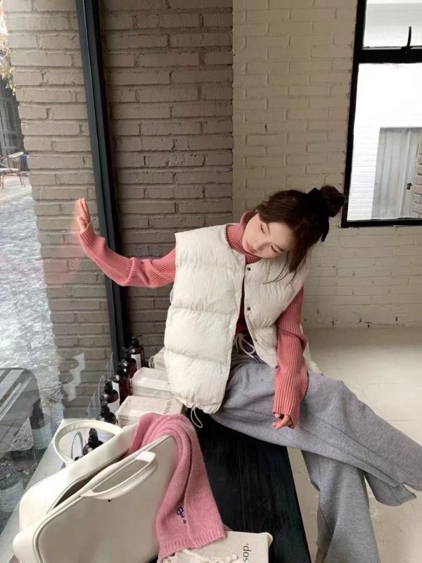 𝐍𝐞𝐰 𝟐𝟎𝟐𝟓羽絨棉圓領馬甲 