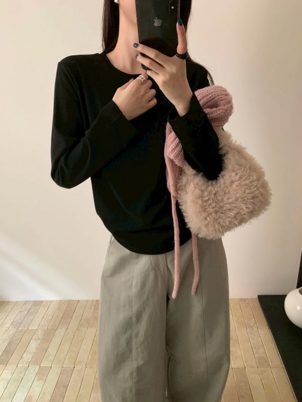 𝐍𝐞𝐰 𝟐𝟎𝟐𝟓 慕絲羊絨內搭T 