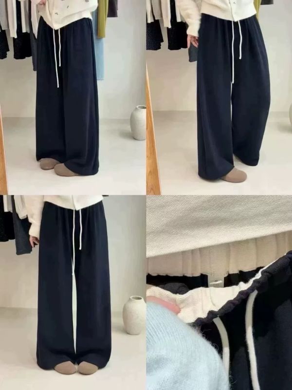 𝐍𝐞𝐰 𝟐𝟎𝟐𝟓 抽繩羊絨糯米褲 