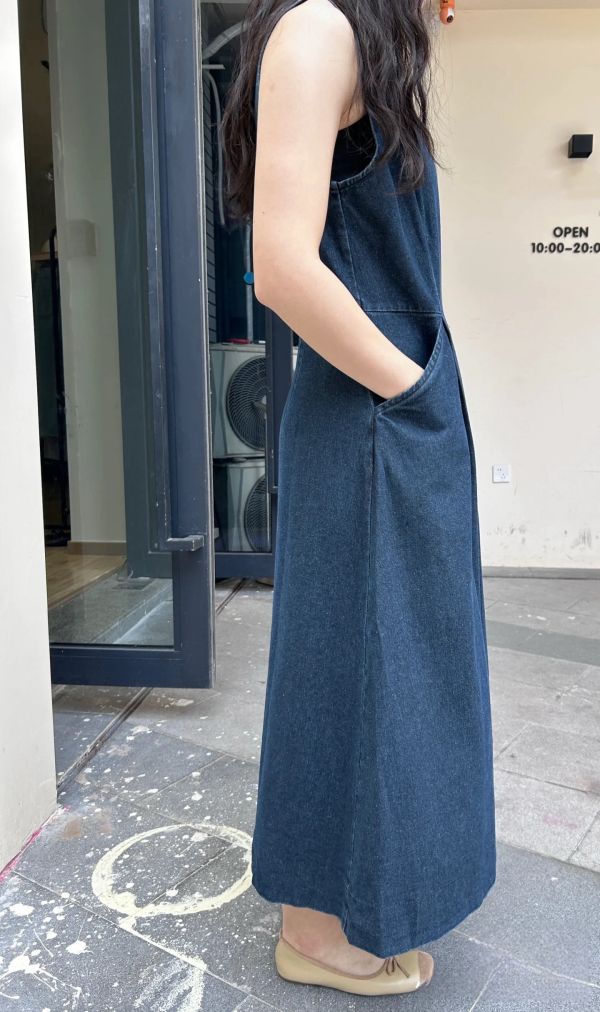 韓系側口袋牛仔洋裝 韓國女裝,東大門服裝,流行穿搭,美人鞋窩,小個子穿搭,好看又平價,直播連線,現貨,
實體店鋪