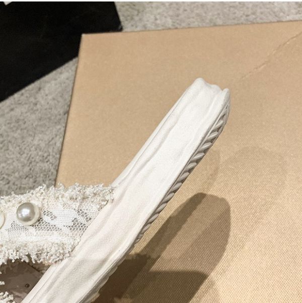 毛邊珍珠交叉厚底2.5公分拖鞋 增高厚底鞋,小個子必備,厚底拖鞋,美人鞋窩,珍珠拖鞋,海灘拖鞋