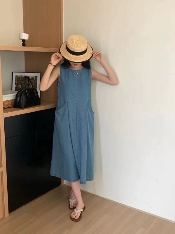 韓系側口袋牛仔洋裝 韓國女裝,東大門服裝,流行穿搭,美人鞋窩,小個子穿搭,好看又平價,直播連線,現貨,
實體店鋪