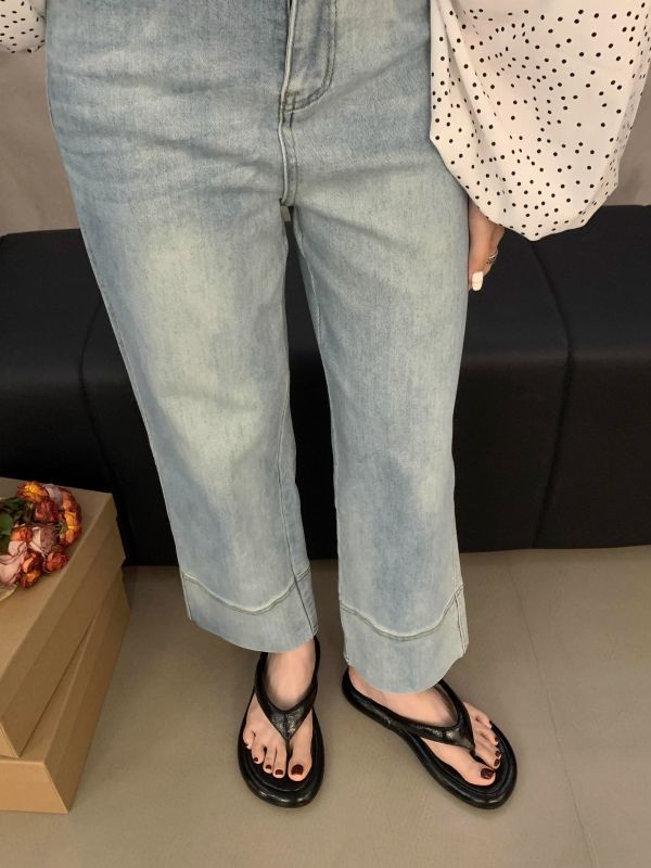 厚底夾腳人字拖鞋 
