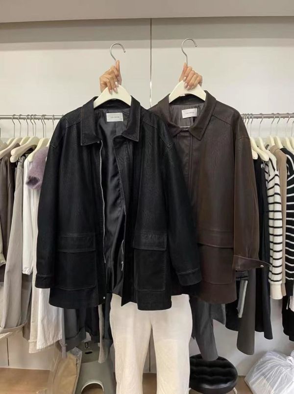 𝐍𝐞𝐰 𝟐𝟎𝟐𝟓 復古麂皮絨感外套 