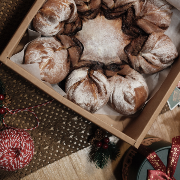 【聖誕限定】雪花麵包 