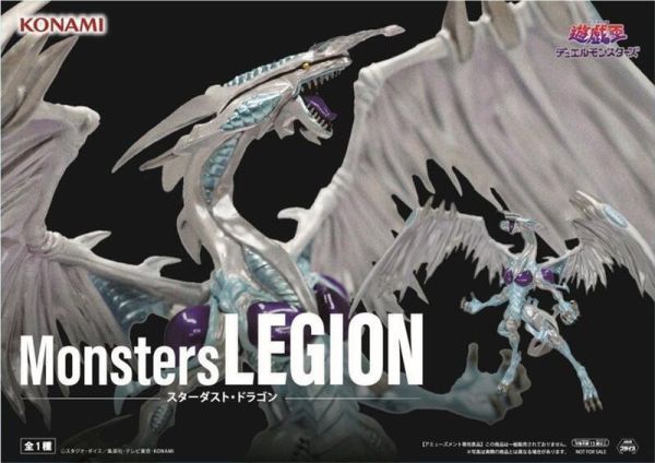 2026年2月預購 KONAMI 景品 遊戲王 Monsters LEGION 星塵龍 塗裝完成品 再販 