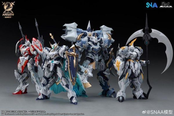 [現貨]SNAA 1/144 SC-010 圓桌騎士團 狂暴戰錘 加拉哈德 組裝模型 