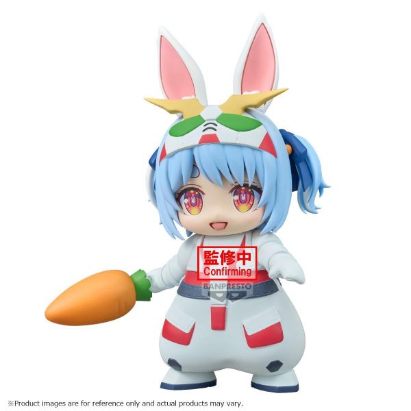 2027年2月預購 BANPRESTO 景品 鋼彈×hololive production #hololive IF 獨角獸鋼彈×兔田佩克拉 絨毛裝甲版公仔 塗裝完成品 