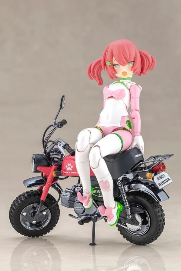 12月預購 壽屋 Megami Device 女神裝置 PUNI MOFU 貓貓 with 本田猴 Z50J-1 組裝模型 