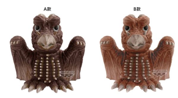 7月預購 BANPRESTO 景品 東寶怪獸系列 鎮座獸 拉頓 1964 (A款/B款) 塗裝完成品 