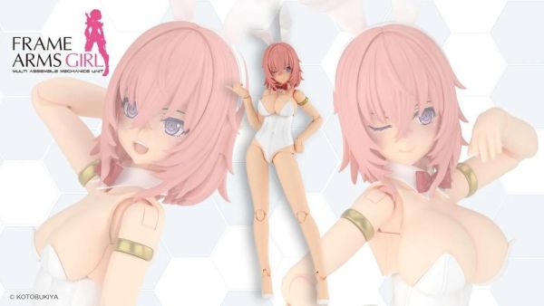 27年5月預購 壽屋 Frame Arms Girl 機甲少女 突伽I Bunny Style-白色 組裝模型 