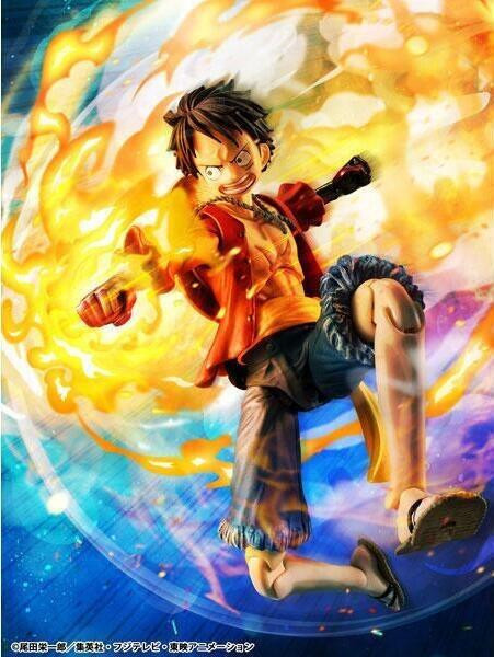 8月預購 MEGAHOUSE MH Variable Action Heroes ONE PIECE 蒙其·D·魯夫 武裝色霸氣 可動完成品 