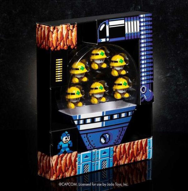 [現貨]出清特價 JADA 洛克人 + MET迷你兵 6入裝 SDCC限定 2款合售 可動完成品 