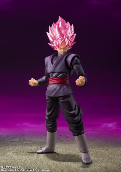 2026年1月預購 S.H.Figuarts SHF 七龍珠超 黑悟空 超級賽亞人 桃紅 可動完成品 