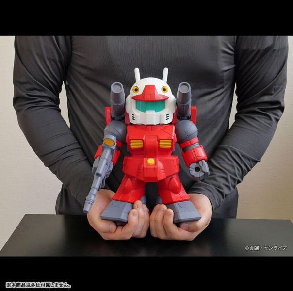 [現貨] Jumbo Soft Vinyl Figure SD RX-77-2 Guncannon 鋼加農 可動塗裝完成品 