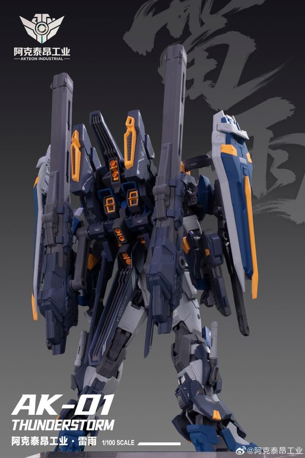 8月預購 阿克泰昂工業 1/99.9比例 XCA-1022 雷雨 蔚藍決鬥 組裝模型 