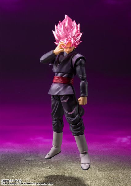 2026年1月預購 S.H.Figuarts SHF 七龍珠超 黑悟空 超級賽亞人 桃紅 可動完成品 