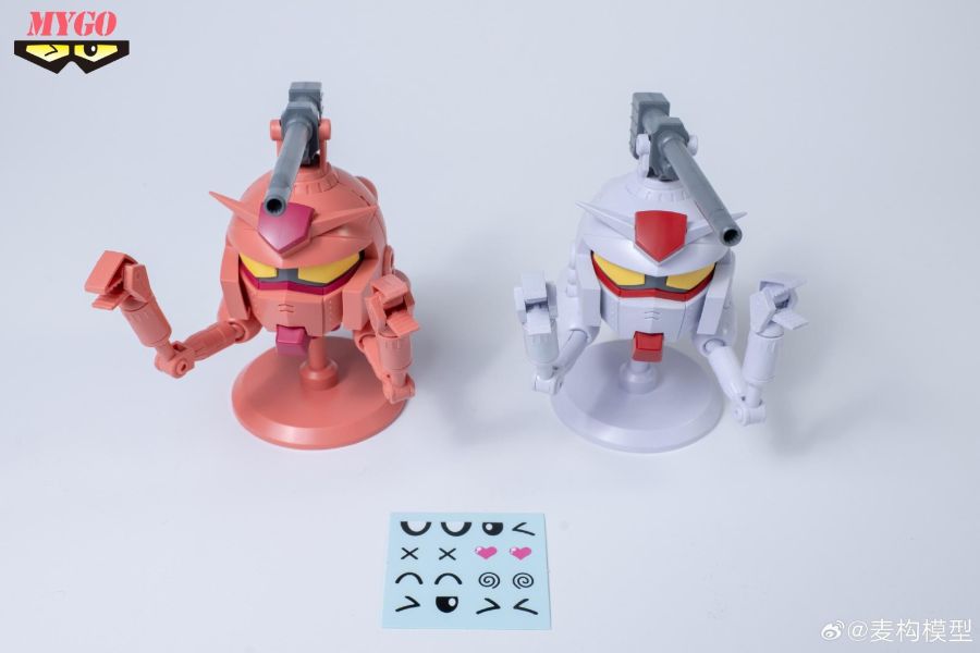 8月預購 麥構模型 1/144 街頭霸王 鋼球  白色惡魔+赤色彗星套裝 組裝模型 