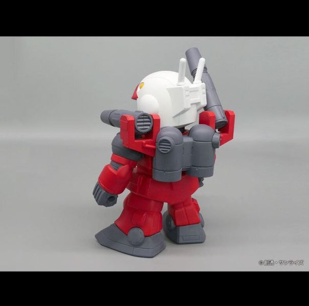 [現貨] Jumbo Soft Vinyl Figure SD RX-77-2 Guncannon 鋼加農 可動塗裝完成品 