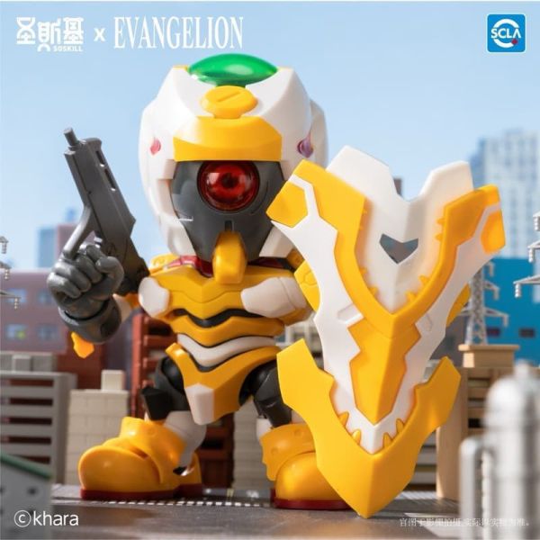 2026年1月預購 盒玩 聖斯基 X 新世紀福音戰士 EVA 初號機 第四使徒 組裝模型 (一中盒6入) 