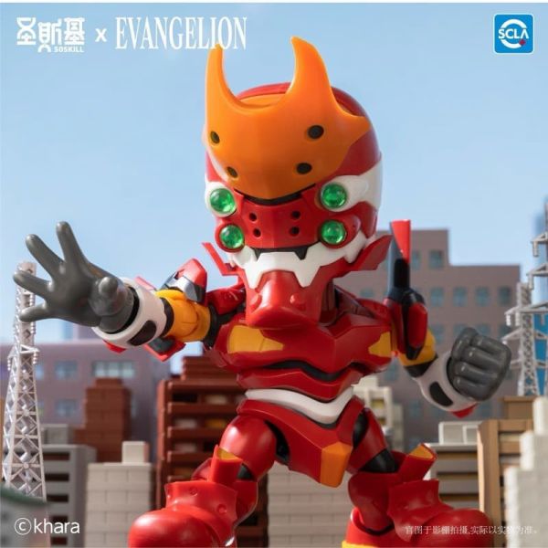 2026年1月預購 盒玩 聖斯基 X 新世紀福音戰士 EVA 初號機 第四使徒 組裝模型 (一中盒6入) 