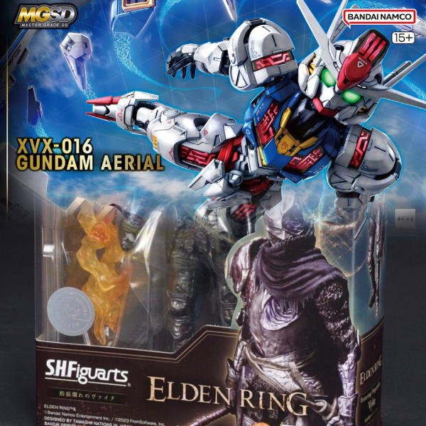 [即將到貨]清倉特價 MGSD 風靈鋼彈+S.H.Figuarts 艾爾登法環 灼燒指痕維克 