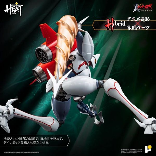 11月預購 POSE+ METAL HEAT 系列 真蓋特二號 (世界最後之日 ver.）可動完成品 