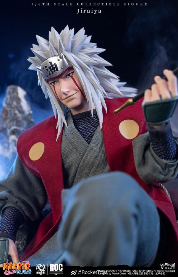 2027年第三季預購 ROCKETTOYS 1/6《火影忍者 疾風傳》Jiraiya 自來也 標準版 ROC-019 可動人偶 