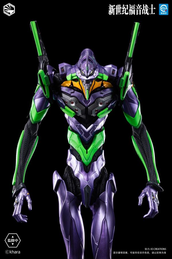 2027年第一季預購(需付訂金) 開天工作室 重機形 新世紀福音戰士 EVA 初號機 包膠式合金 可動完成品 