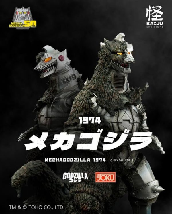 25年第四季預購 JOKU-KAIJU ENVISIONS 機械哥吉拉1974 (Revealed Ver.) 塗裝完成品 