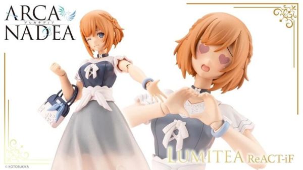 8月預購 壽屋 阿爾卡納蒂亞 ARCANADEA 露蜜提雅 ReACT-iF 便服 天使型 組裝模型 