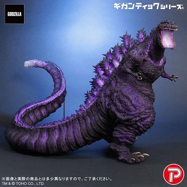 6月預購 哥吉拉商店限定 X-PLUS 巨大系列 正宗哥吉拉 2016 第四型態 紫色透明版 塗裝完成品 