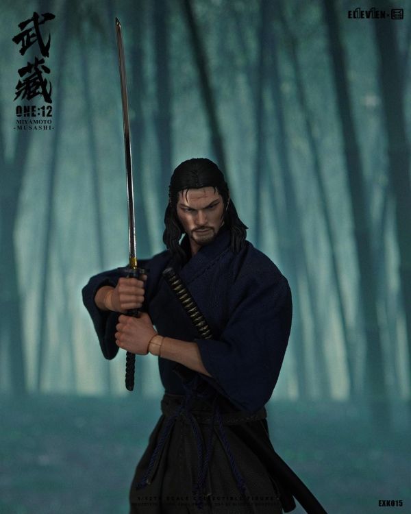 2026年第四季預購 ELEVEN x KAI STUDIO EXK015 1/12 武藏本體組 可動人偶 