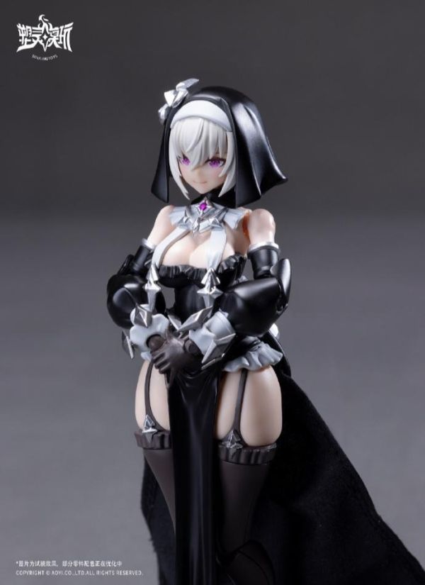 9月預購 塑靈模玩 Soulingtoys 1/12 罪斥黑月 組裝模型 