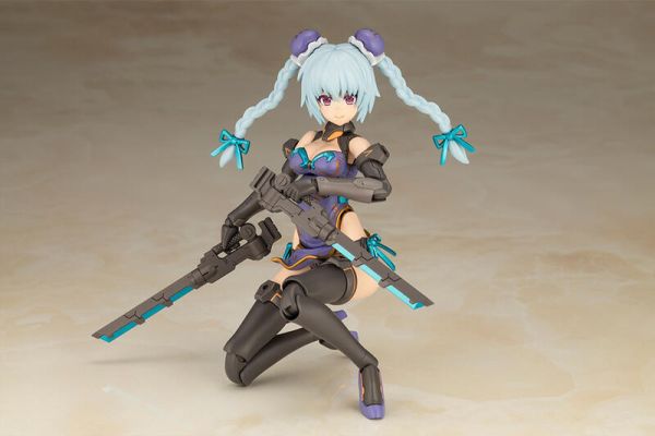 10月預購 壽屋 Frame Arms Girl FAG 機甲少女 魔鷲 紫色旗袍版 組裝模型 