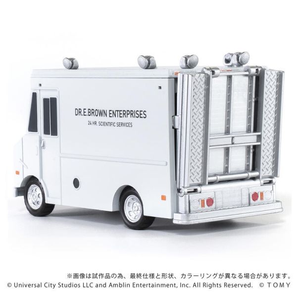 2026年2月預購 TAKARATOMY T-SPARK QV-04 回到未來1 Part1 時光車 時光機 DX套組 塗裝完成品 