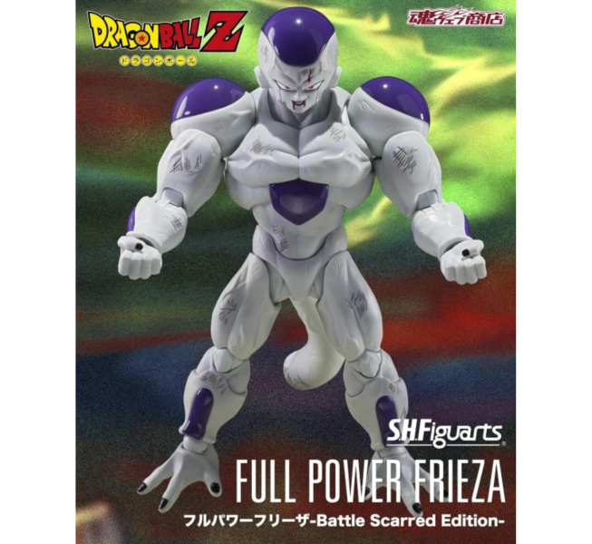 3月預購 魂商店限定 S.H.Figuarts SHF 七龍珠 FULL POWER 弗力沙 -Battle Scarred Edition- 可動完成品 