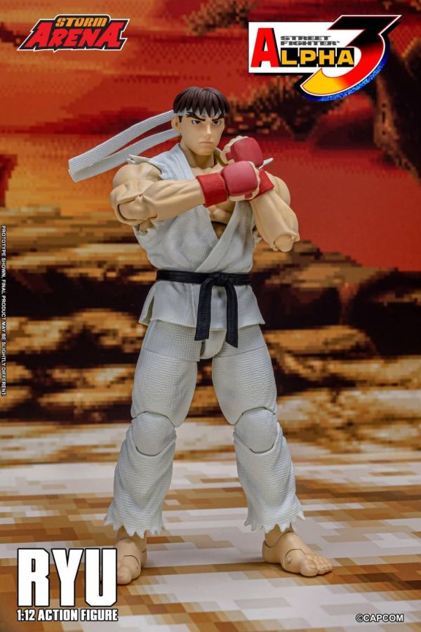 2025年第二季預購 STORM ARENA -1:12 快打旋風 ALPHA 3 隆 RYU 可動完成品 