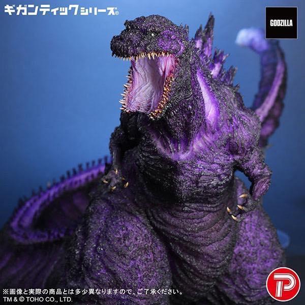 6月預購 哥吉拉商店限定 X-PLUS 巨大系列 正宗哥吉拉 2016 第四型態 紫色透明版 塗裝完成品 